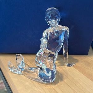 Swarovski crystal mermaid